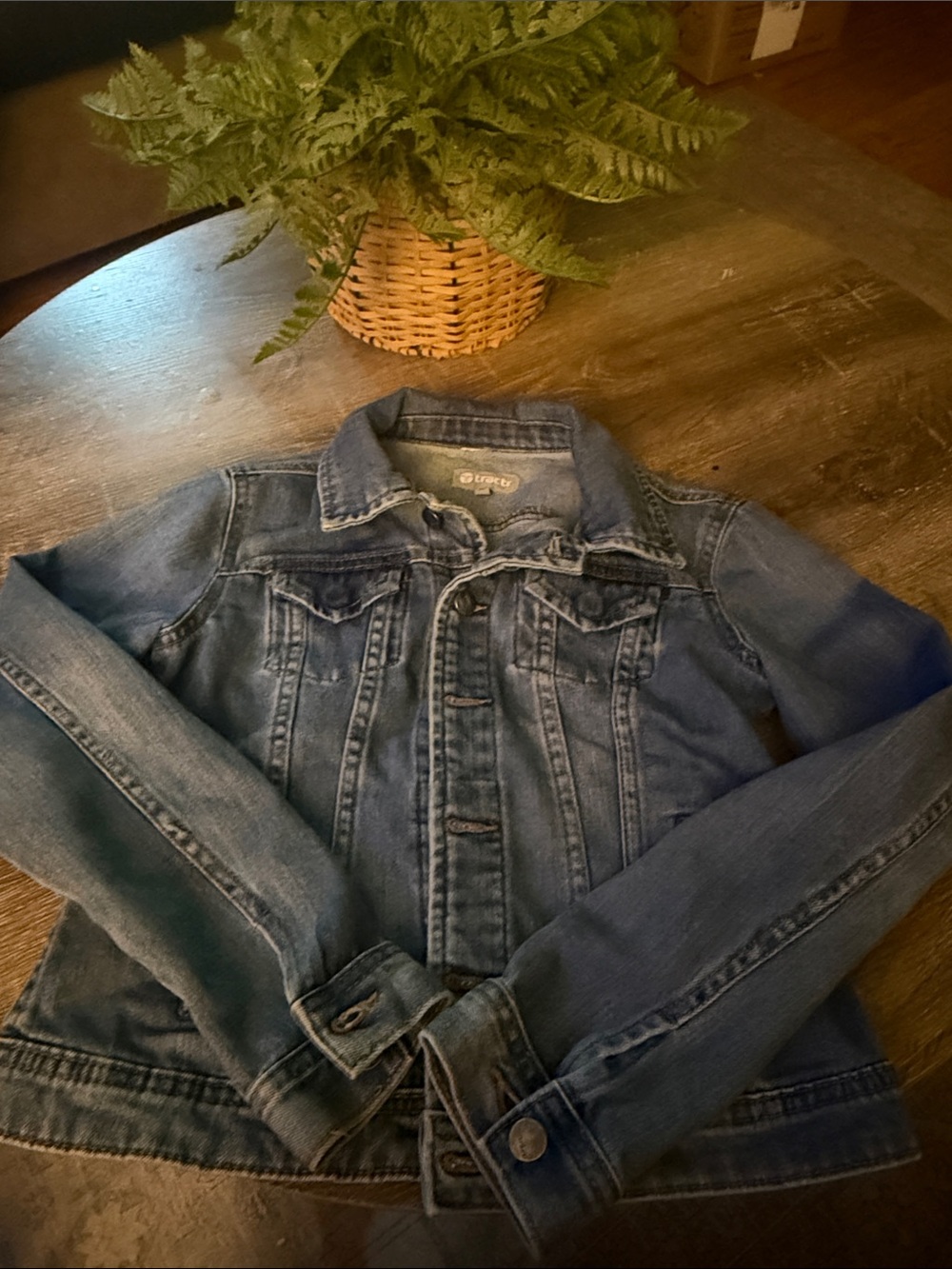Tractr Blue Denim Kids' Jean Jacket
